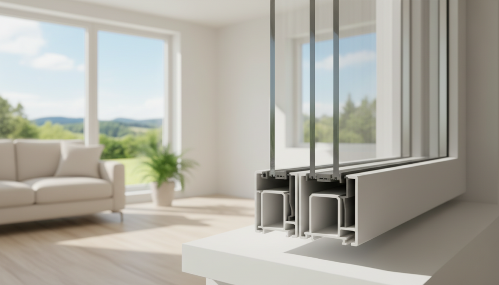 Energieeffiziente Kunststofffenster