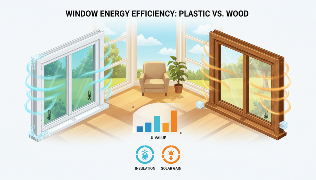 Energieeffizienz von Fenstern