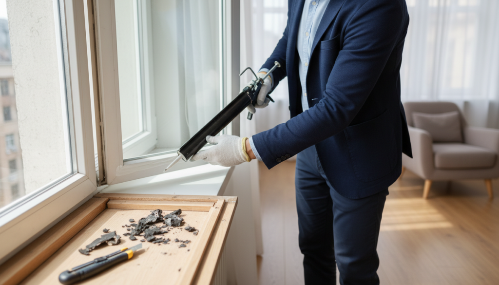 Fenster Dichtung erneuern