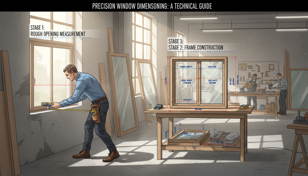 Fenster Messanleitung