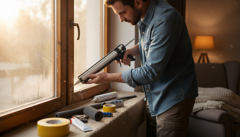 Fenster abdichten innen