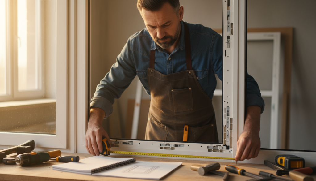 Fenster richtig messen