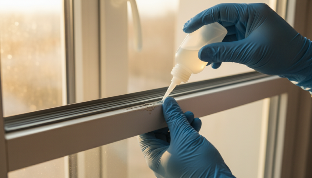 Fensterdichtungen Pflege