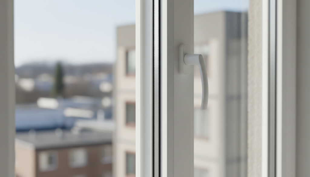 Kunststoff Rahmen für Fenster