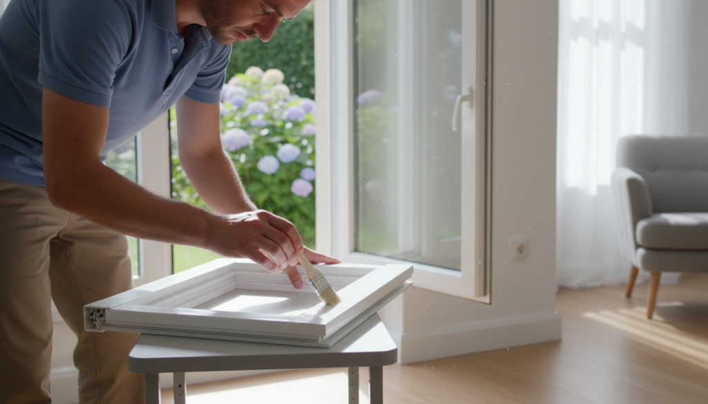 Kunststofffenster Pflege