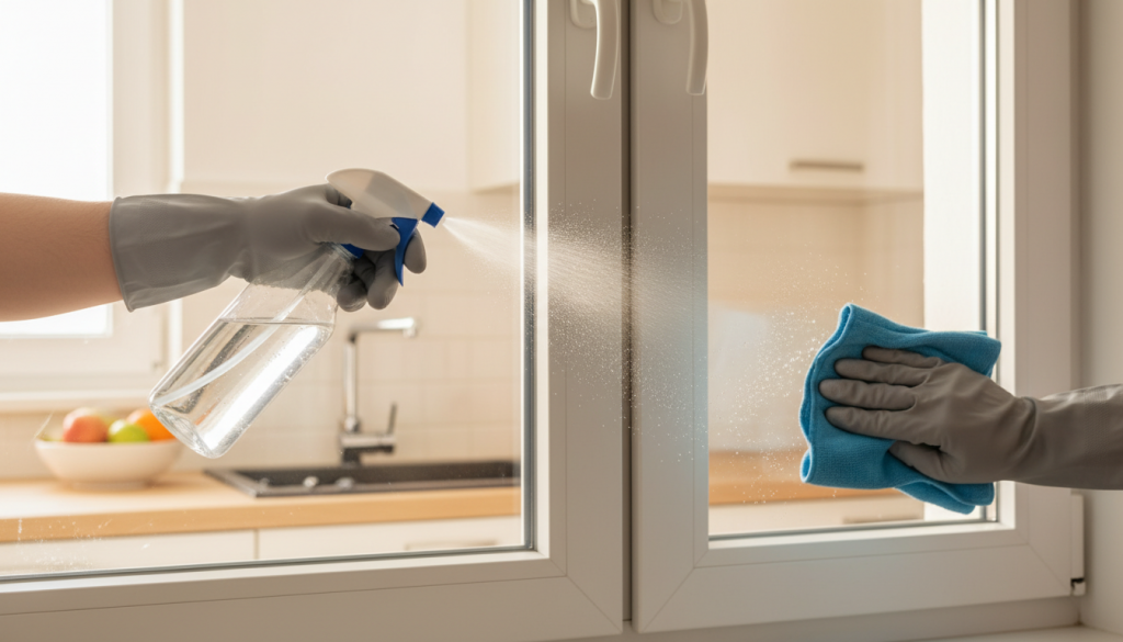 Kunststofffenster Reinigung