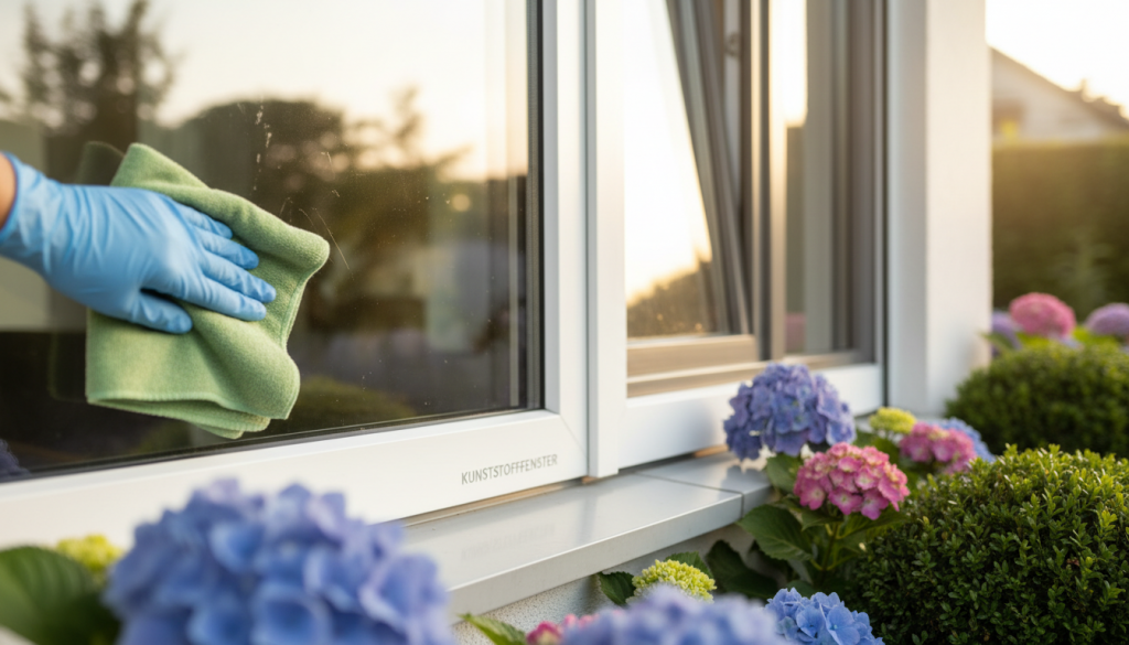 Kunststofffenster Wartung