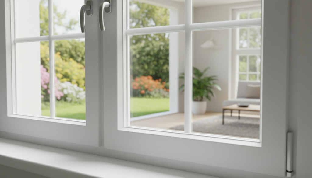 Kunststofffenster mit Sprossen Kunststofffenster mit Sprossen