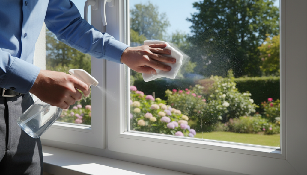 Kunststofffenster reinigen