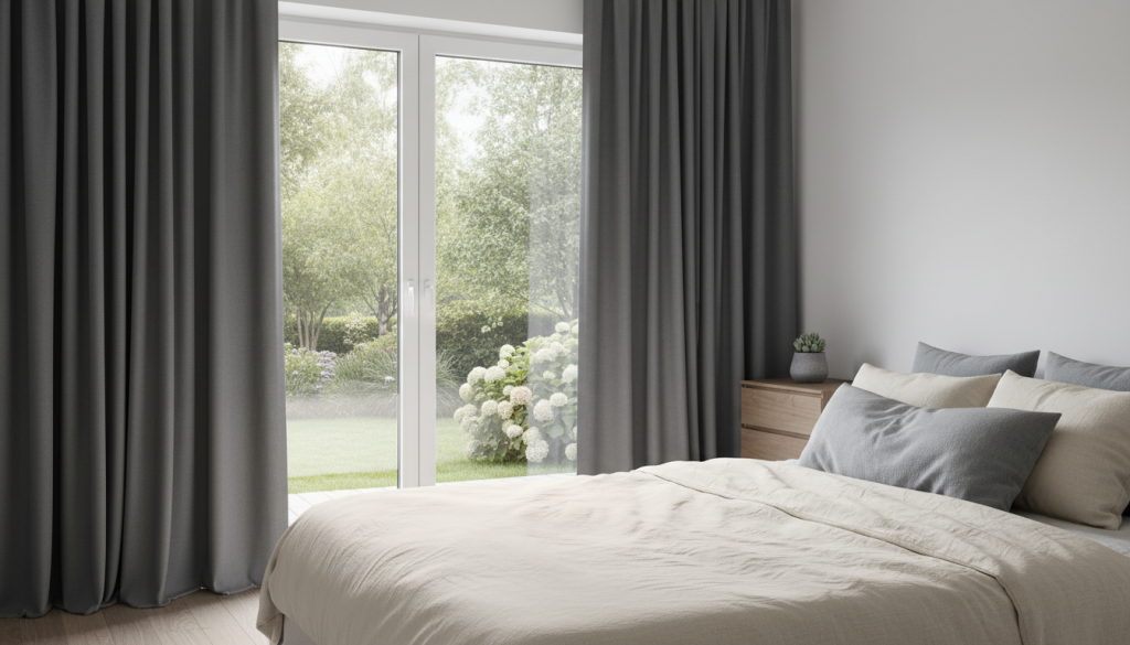 Schlafzimmerfenster Verdunkelung