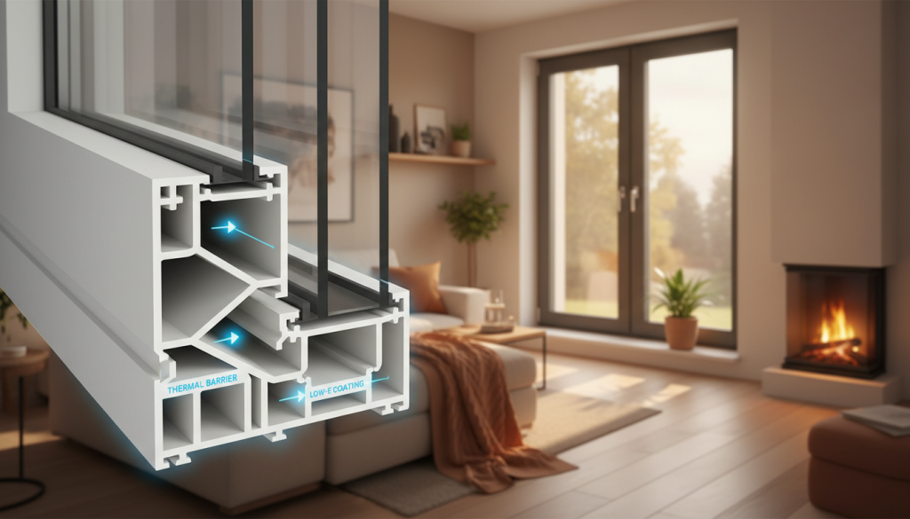 Wärmeschutz Kunststofffenster