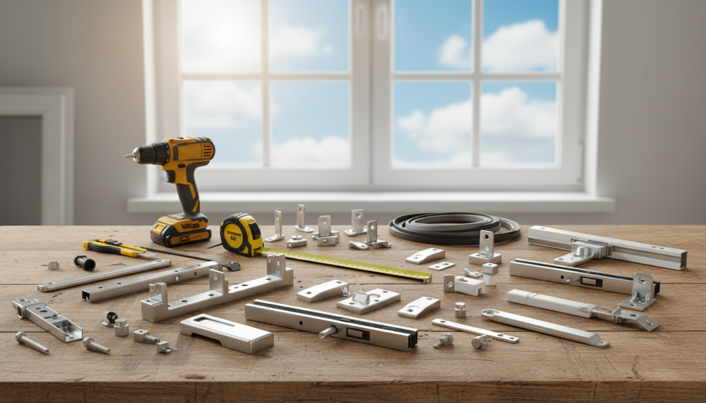 Zubehör für Kunststofffenster