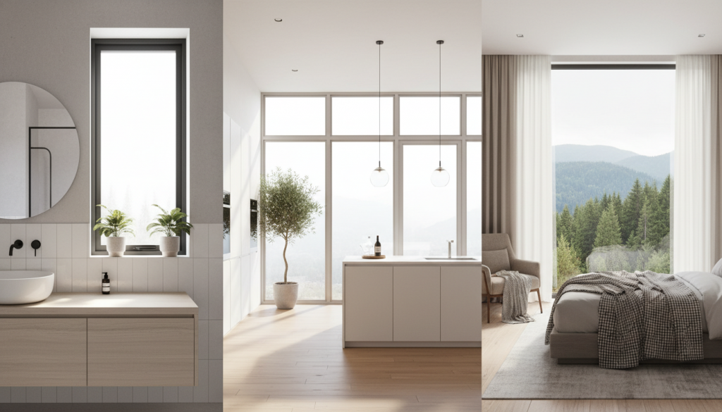 moderne Fensterdesigns